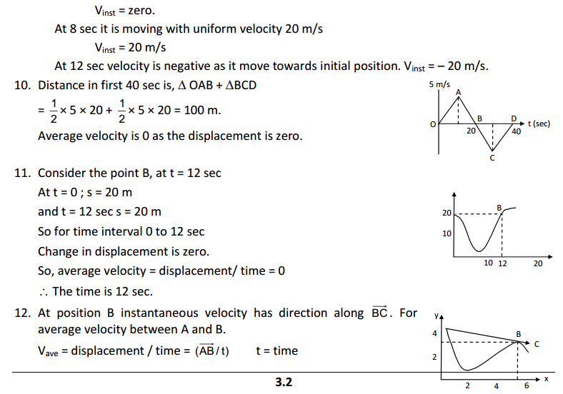 Rest and Motion Kinematical HC Verma Concepts of Physics Choose