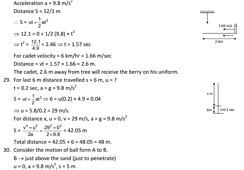 Rest and Moved Kinematics CBSE Class 11 HC Verma Concepts of Physics Solutions