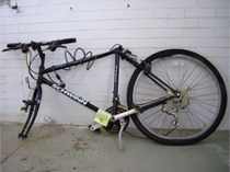 Vulnerable bike to be destroyed